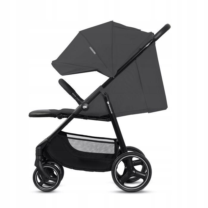 kinderkraft trig 3 wózek spacerowy do 22 kg granite grey