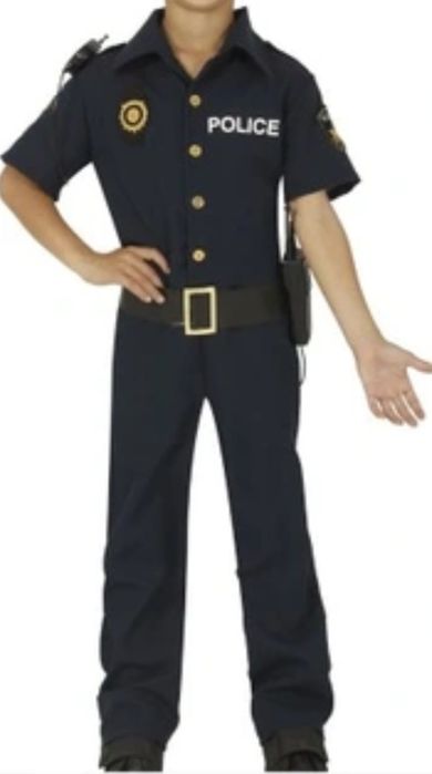 Strój przebranie kostium policjant bal karnawałowy