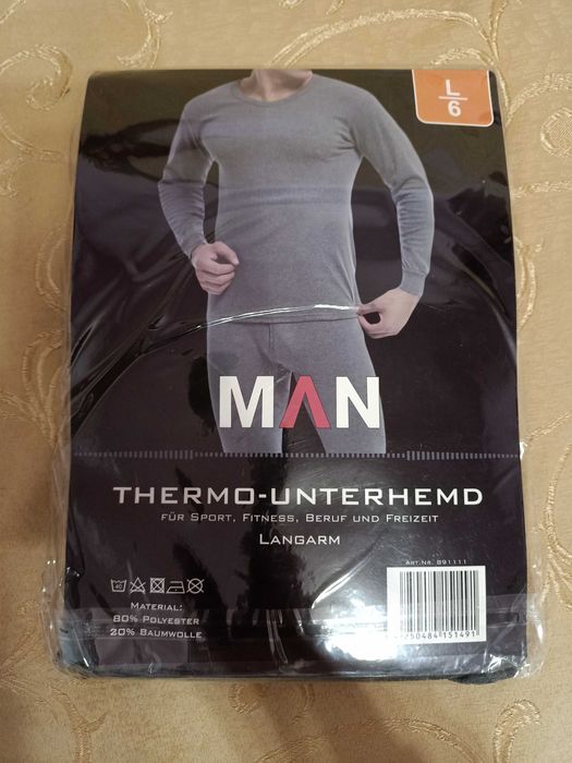 Термобілизна чоловіча термокостюм Hombre