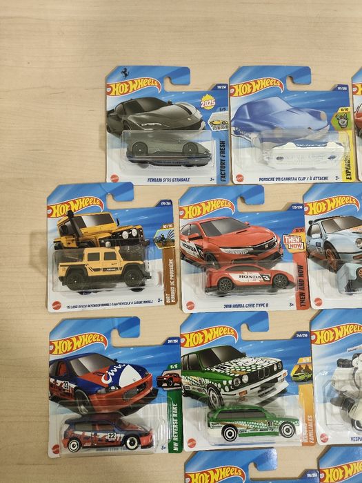 Hot wheels novos na embalagem original