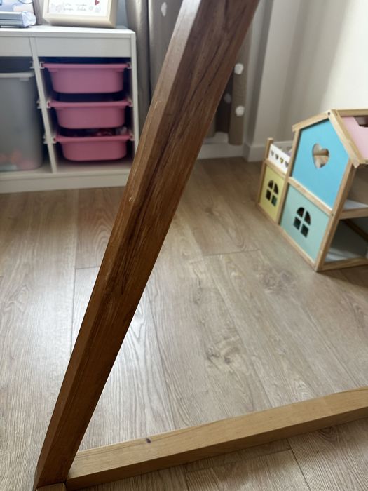 Estrutura Cama de Madeira para Colchão 90x190cm