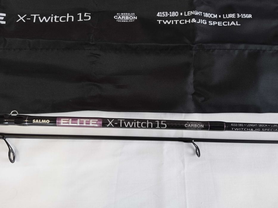 Спінінг дпя Зими! Favorite SALMO ELITE X-Twich 15  180cm 3-15. Новий!