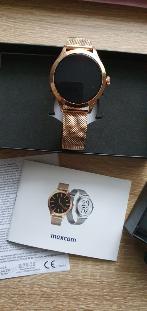 NOWY Smartwach Maxcom FW44 gold 2