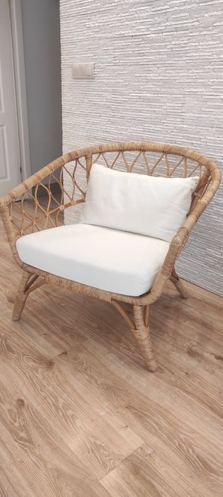 Fotel Rattan Ikea Stockholm