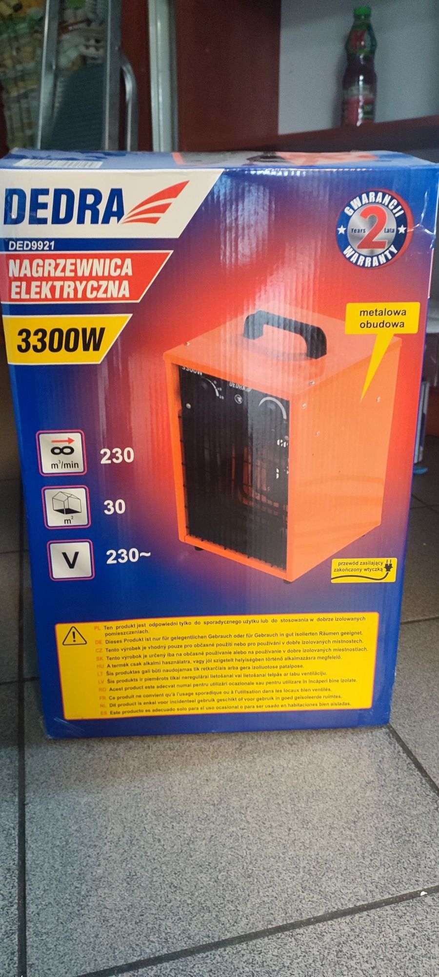 Nagrzewnica elektryczna DEDRA DED9921