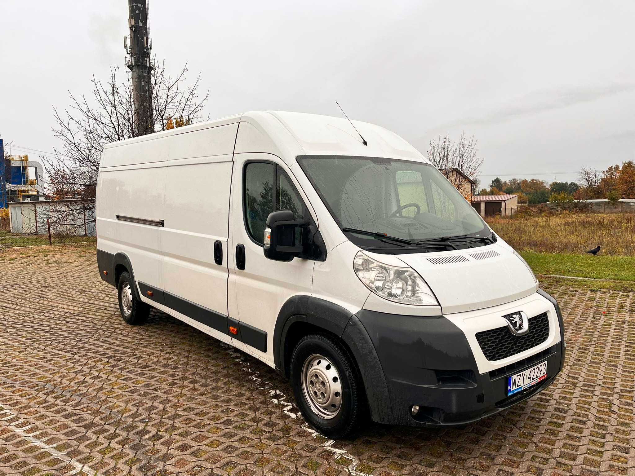 Wynajem busa/transport/przewóz rzeczy Peugeot Boxer L3H2!!! FV