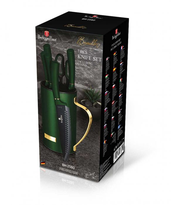 Zestaw Noży Berlinger Haus Bh-2580 W Stojaku