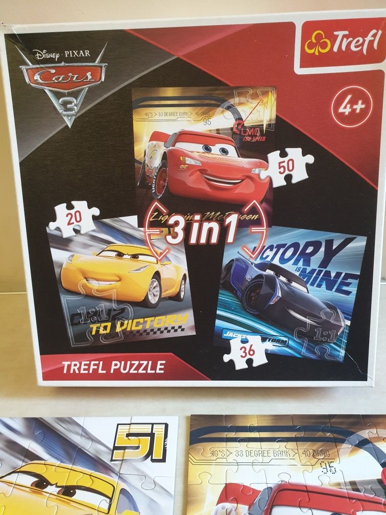 Puzzle 3 in 1 Trefl