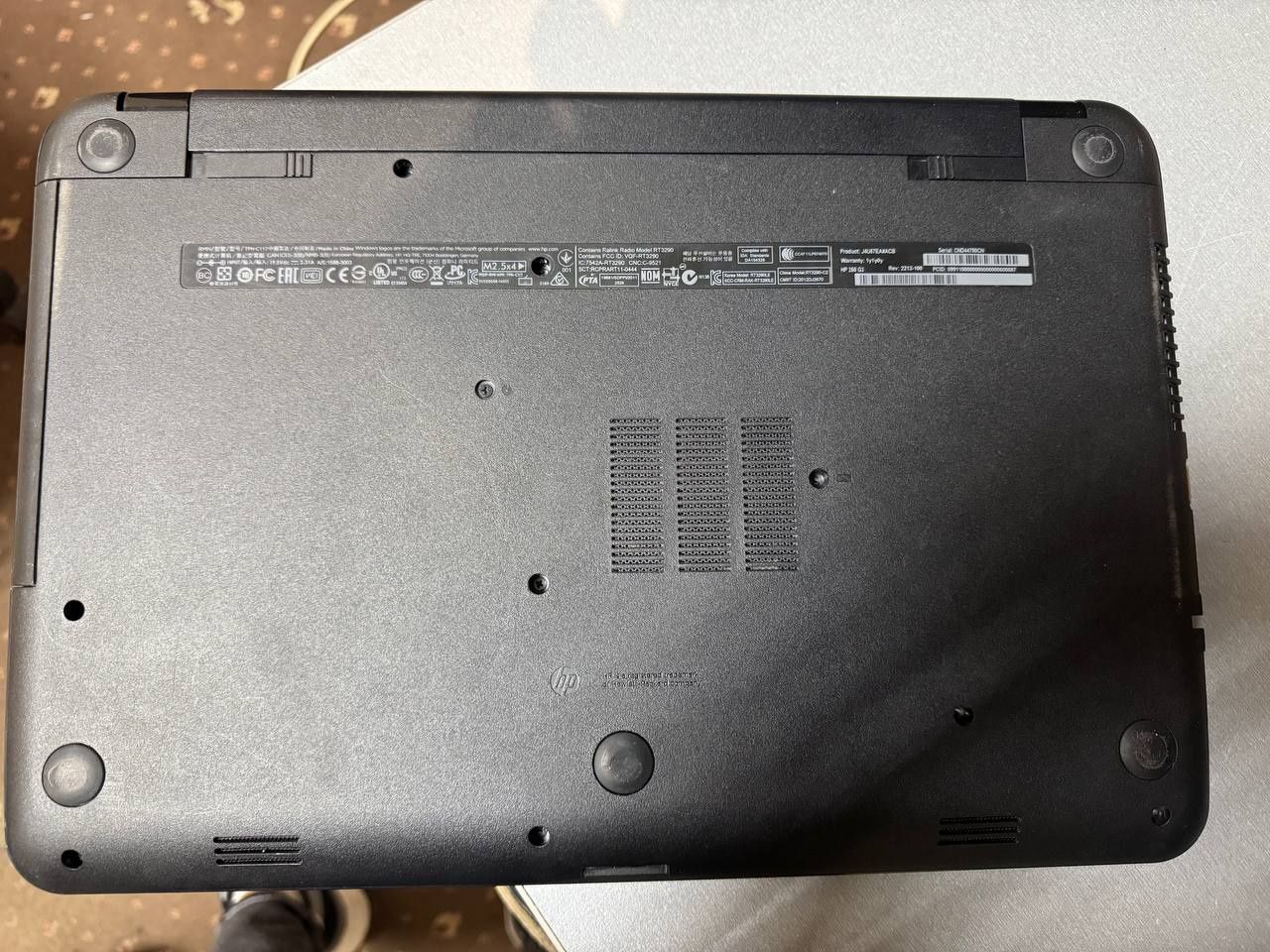Ноутбук HP RT3290-C2 IntelCeleron N2840/RAM2GB/HDD500GB/HDGraphics