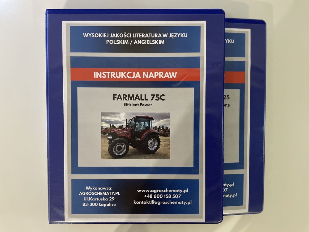 INSTRUKCJA NAPRAW Farmall 75C Efficient Power