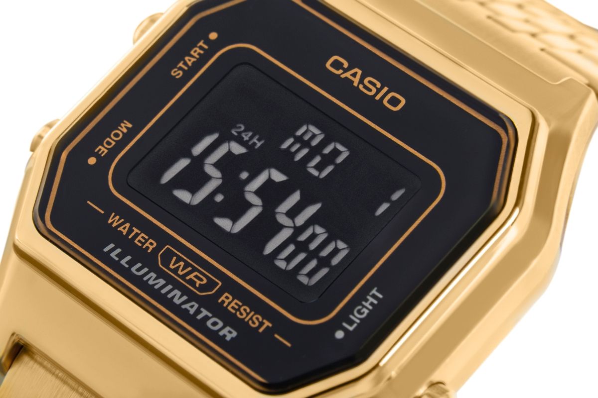 zegarek damski casio vintage la680wga-1bdf + box