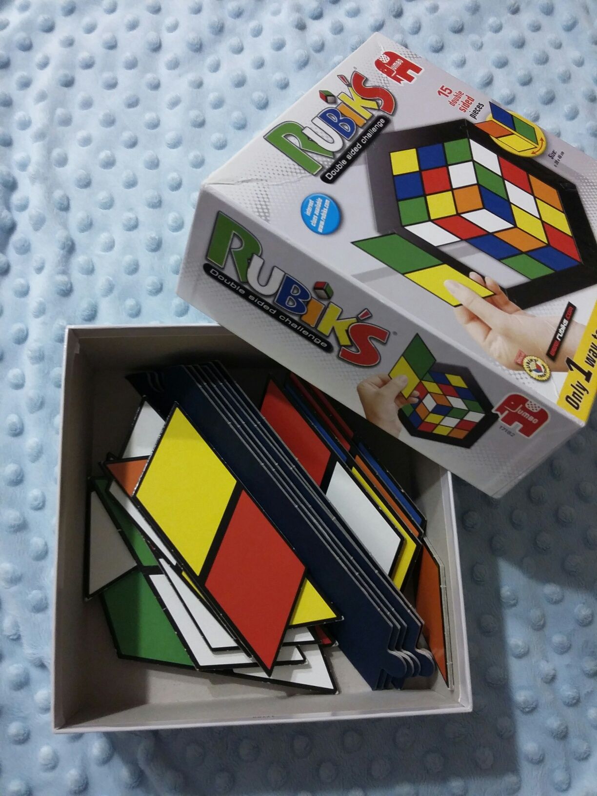 Rubik's Double Sided Challenge Kostka Rubika puzzle gra planszowa