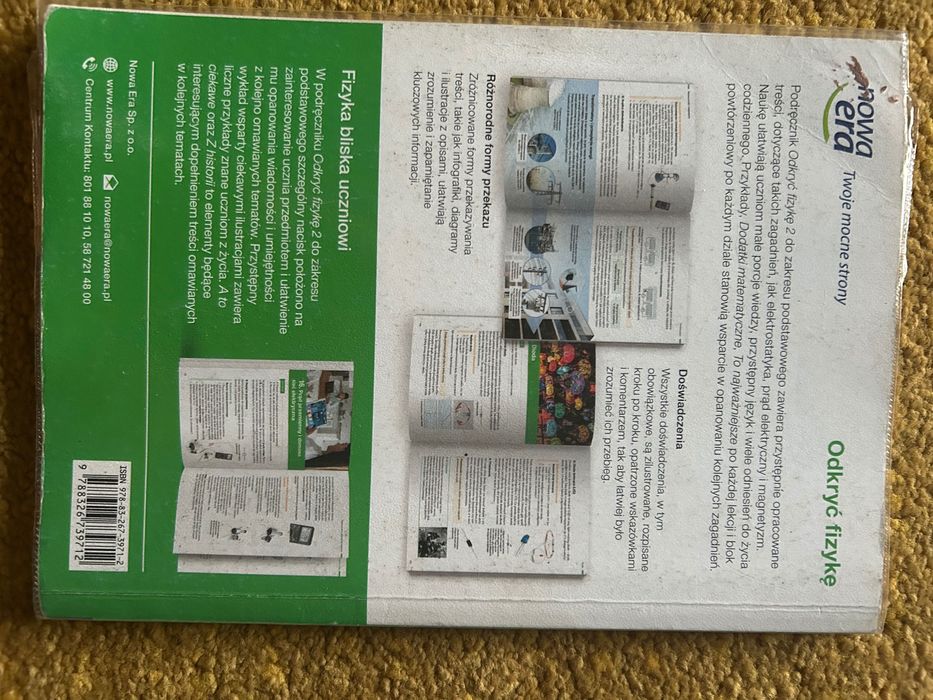 Odkryć fizykę 2 zakres podstawowy Nowa Era