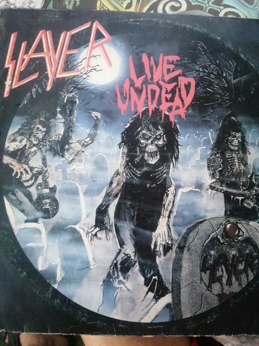 Płyta winylowa Slayer Live Undead Armia intro 2 płyty