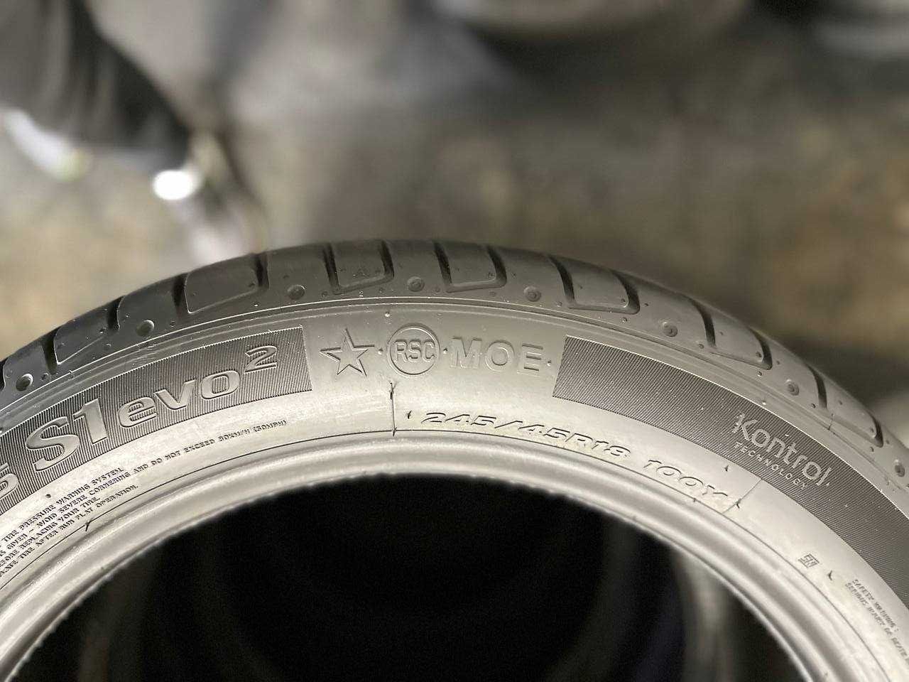 Літні шини 245/45 R18 Hankook VentusS1Evo2 RSC! 2шт Hungary