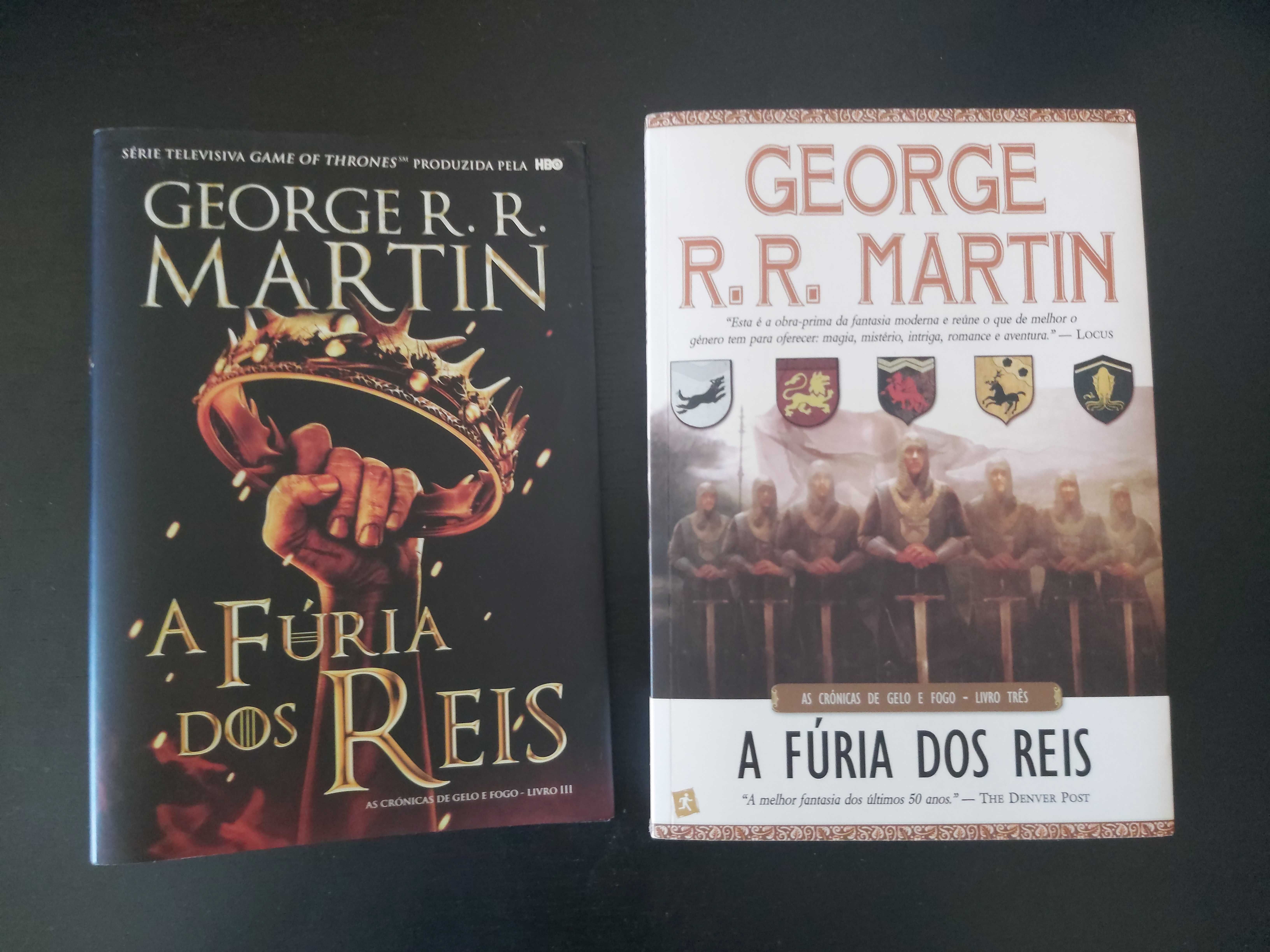 A Fúria dos Reis - As Crónicas de Gelo e Fogo Livro 3