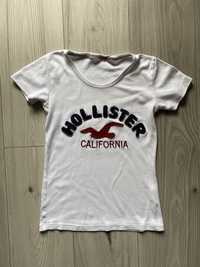 Koszulka tshirt Hollister 145 biala