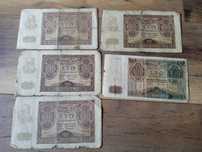 Banknoty Polska 100 zł 1940 rok 1941 rok okupacja GG