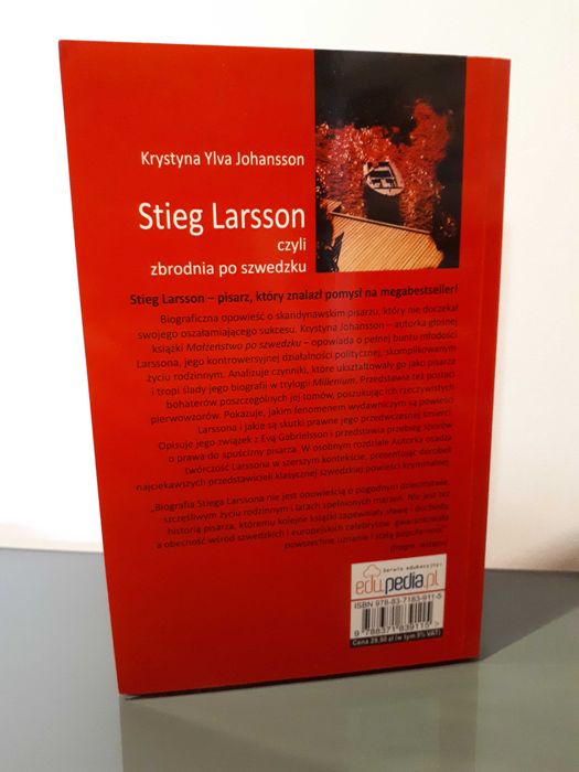 Stieg Larsson czyli zbrodnia po szwedzku Krystyna Ylva Johansson