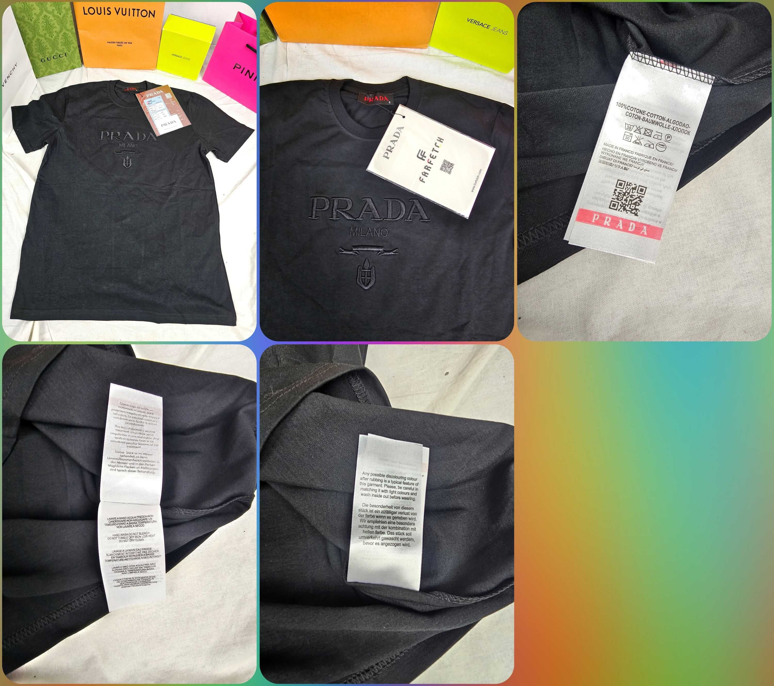 Koszulka louis vuitton t-shirt plein koszulki męskie icon