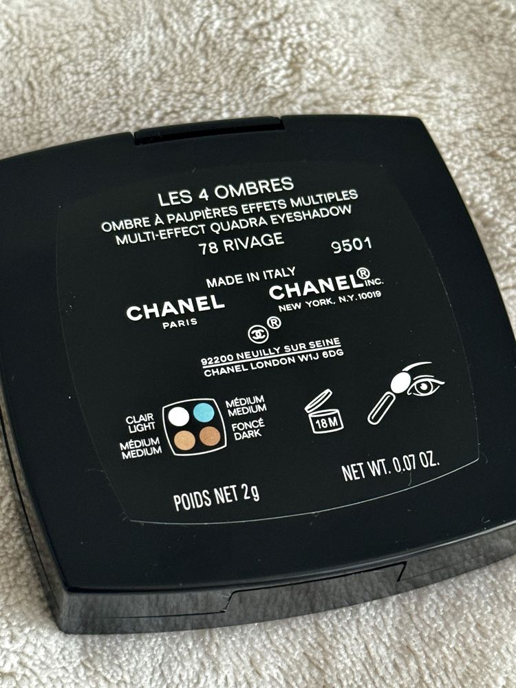 Chanel les 4 ombres wiosna rivage