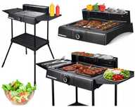 Grill Elektryczny ogrodowy na balkon taras 6w1 2000 W Gril --> Płyta