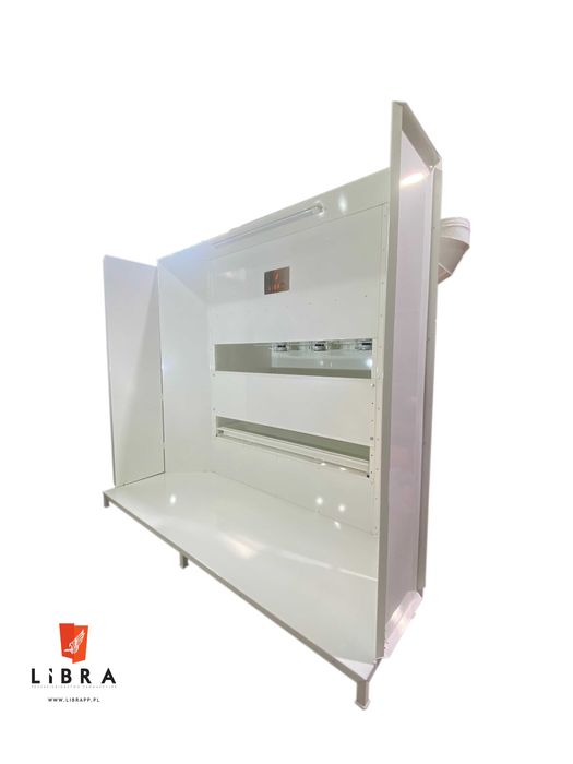 Kabina lakiernicza otwarta 3 filtrowa, malarnia proszkowa lakiernia