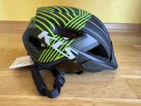 Nowy juniorski kask rowerowy KELLYS DAZE black green S/M 52-55