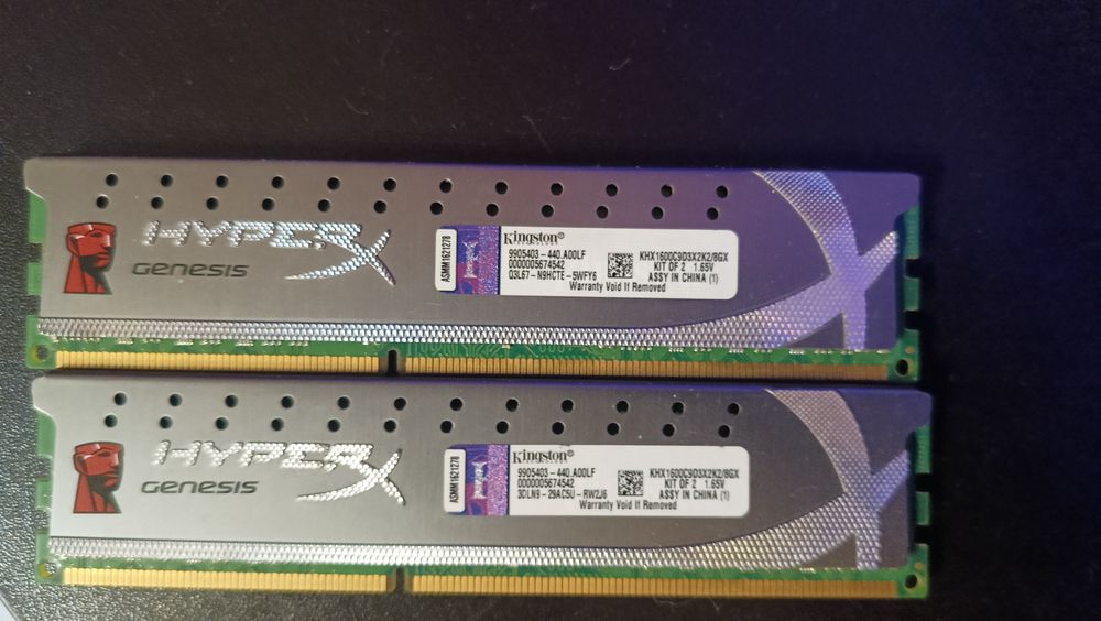 Pamięci RAM DDR3  Hyperx  Kngston