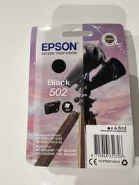 Tusz Epson 502 C13T02V14010 czarny (black) oryginalny