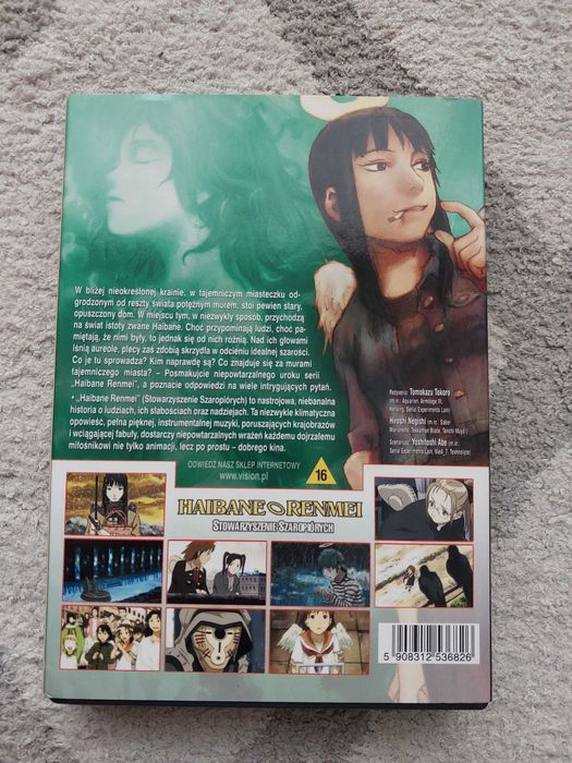 Haibane Renmei Anime Manga DVD Anime Gate wydanie kolekcjonerskie PL