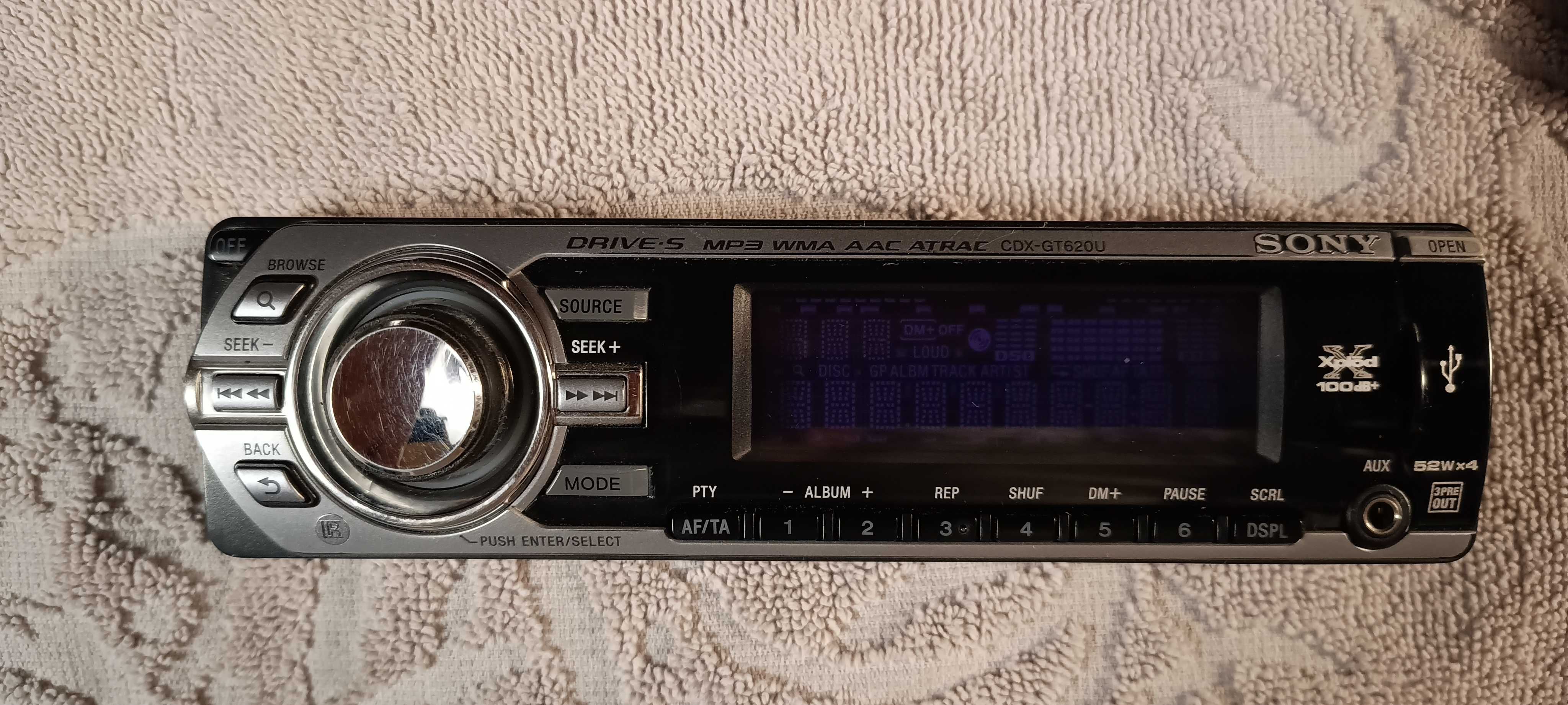 Radio samochodowe SONY CDX-GT620U