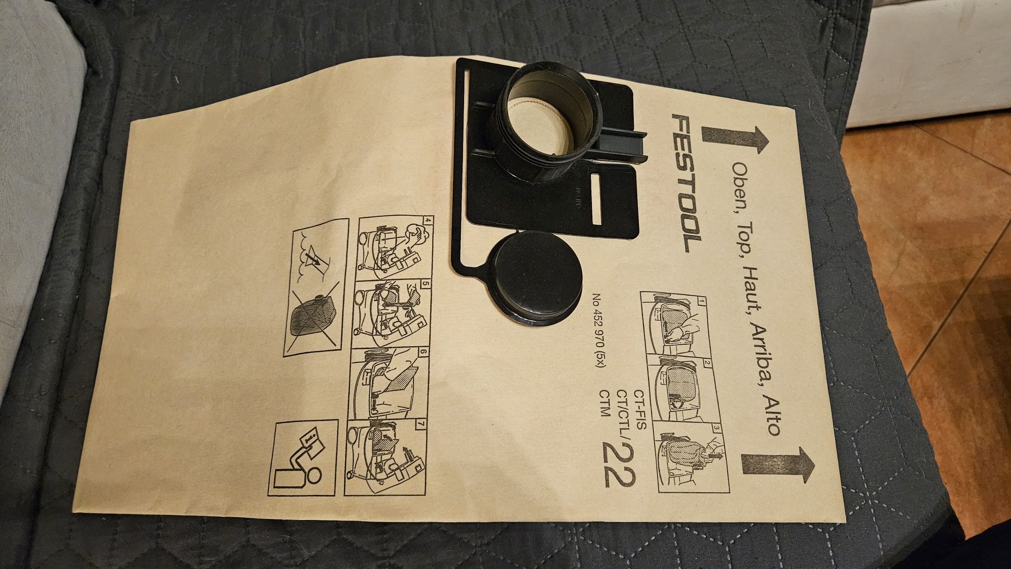 Worek filtrujący do odkurzacza Festool CT- FIS 22