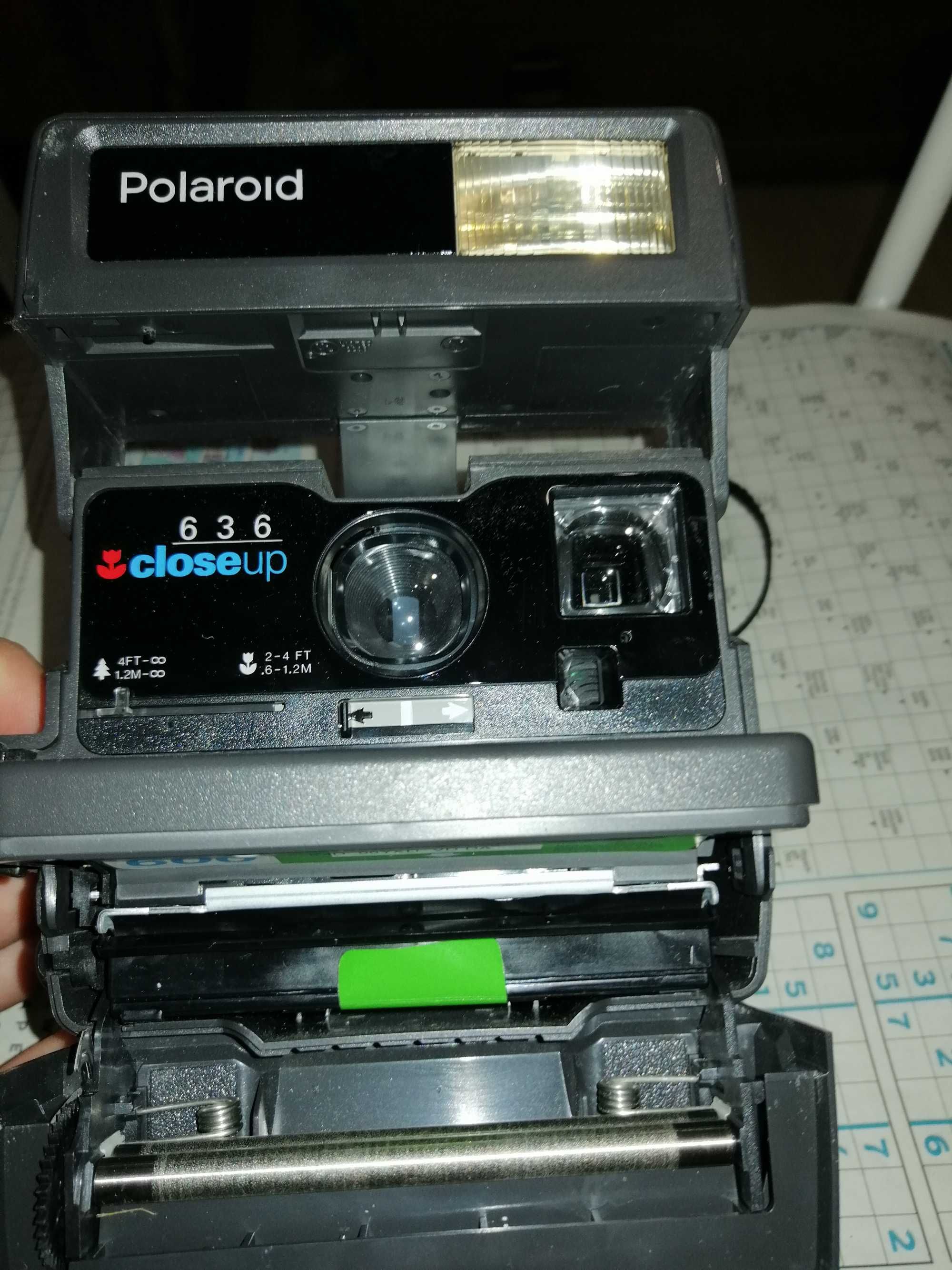 Aparat Polaroid 636 Closeup