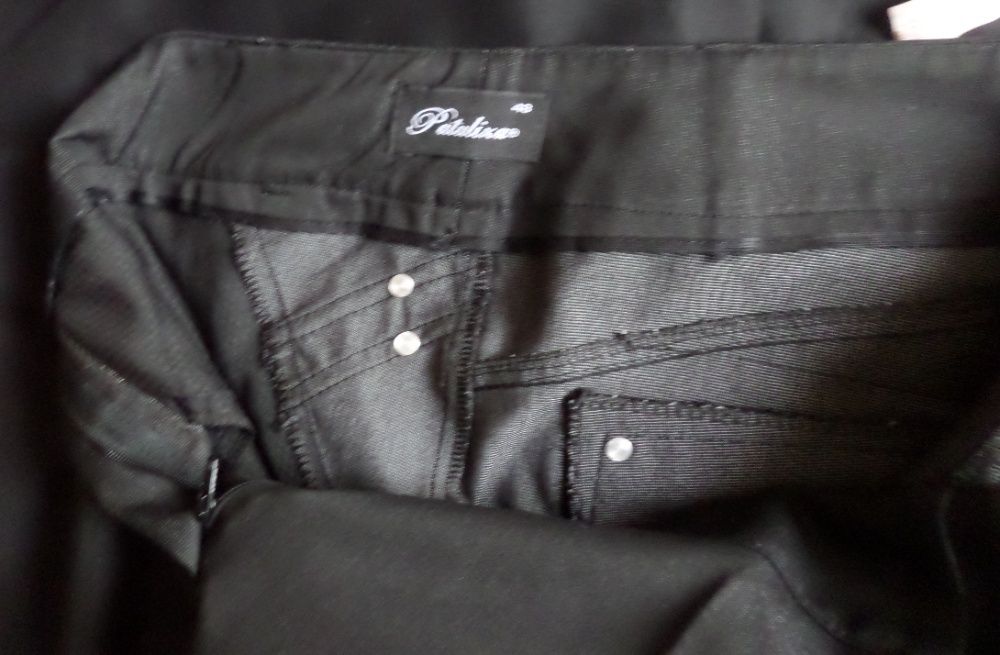 Женские брюки, штаны, джинсы. Турция. Черные. Баталы 56-58 р-р