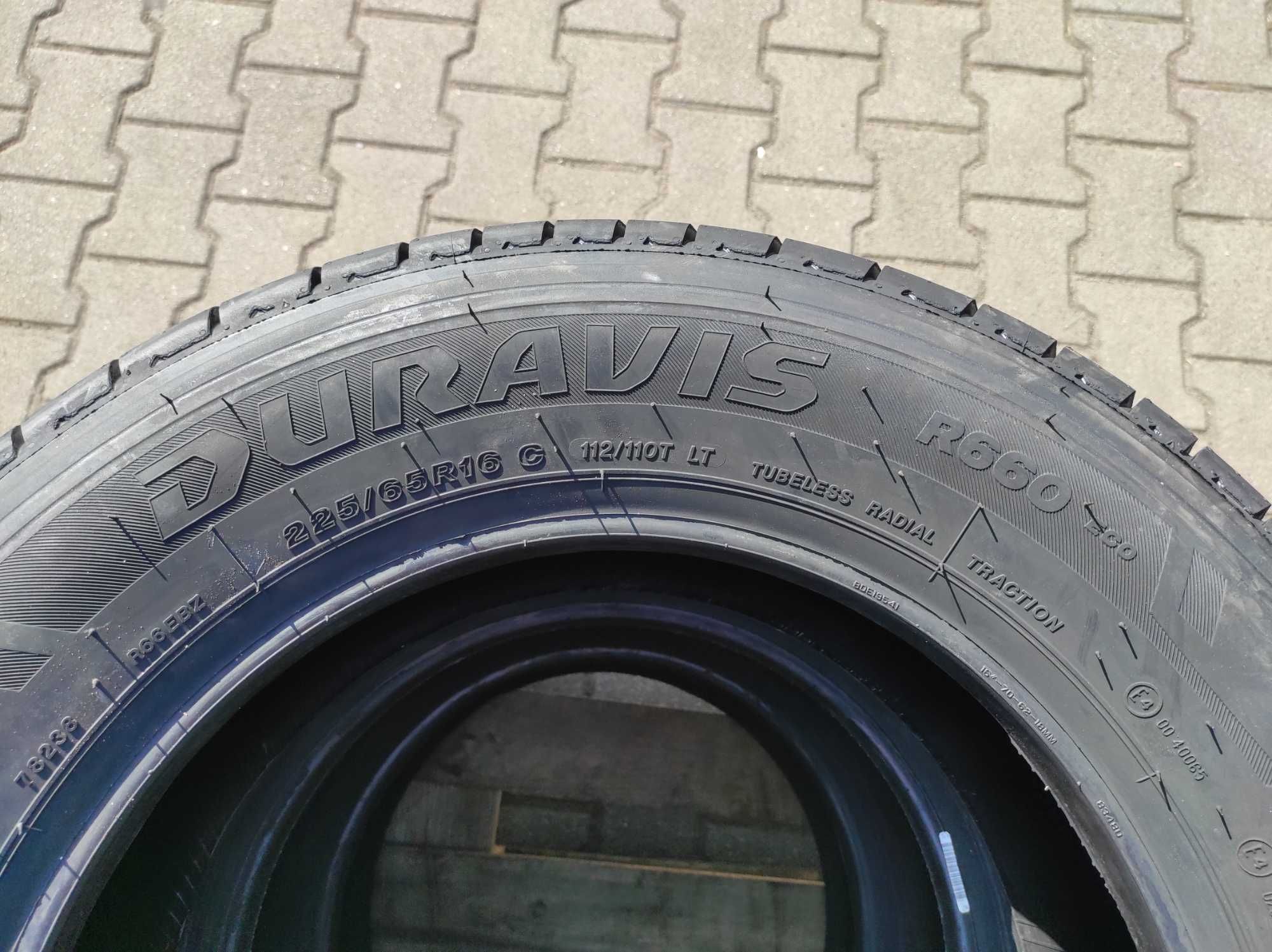 NOWE lato bus 4szt 225/65 R16C Bridgestone Duravis R660Eco 2024WYSYŁKA