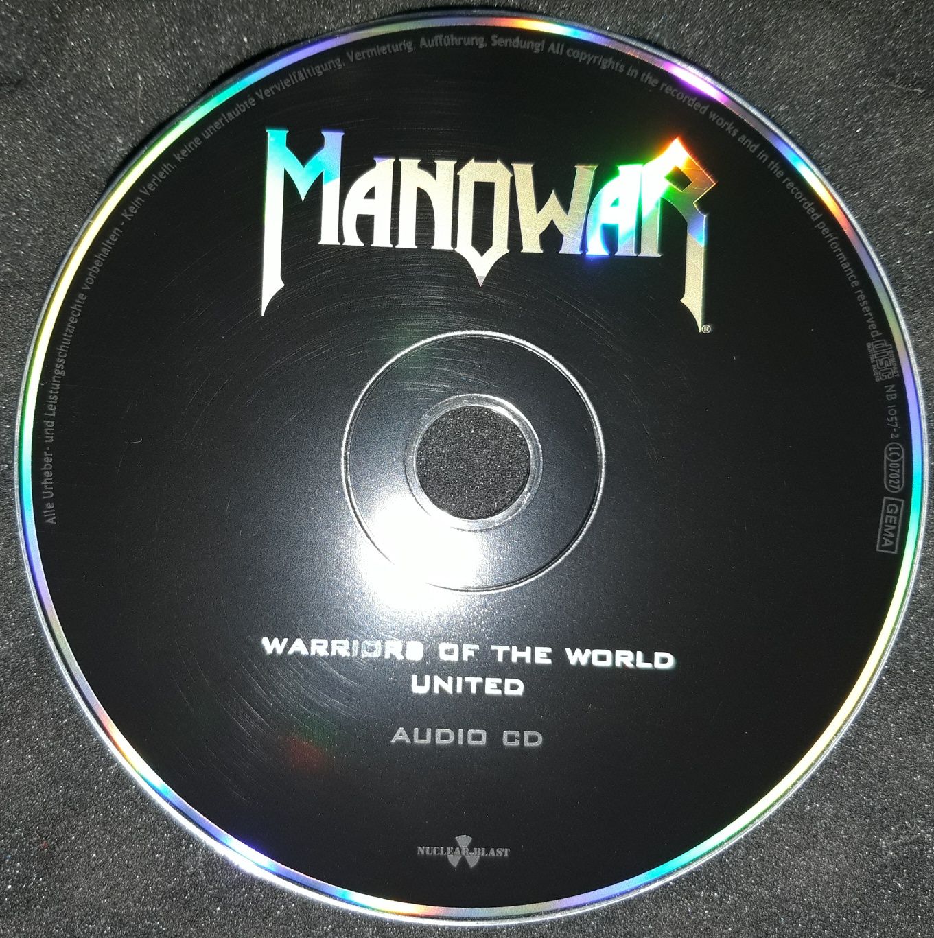 Manowar - Warriors Of The World United (DVD+CD, 2002)