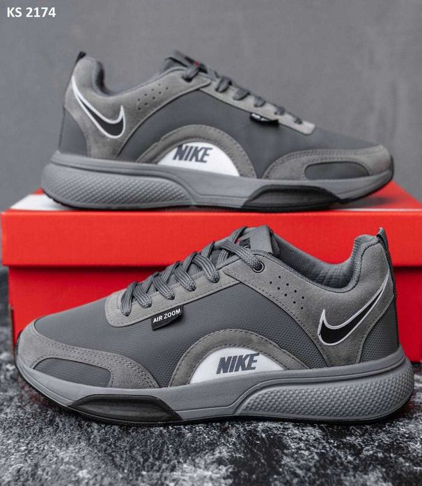 Кросівки Nike Air Zoom Gray. Арт: KS 2174