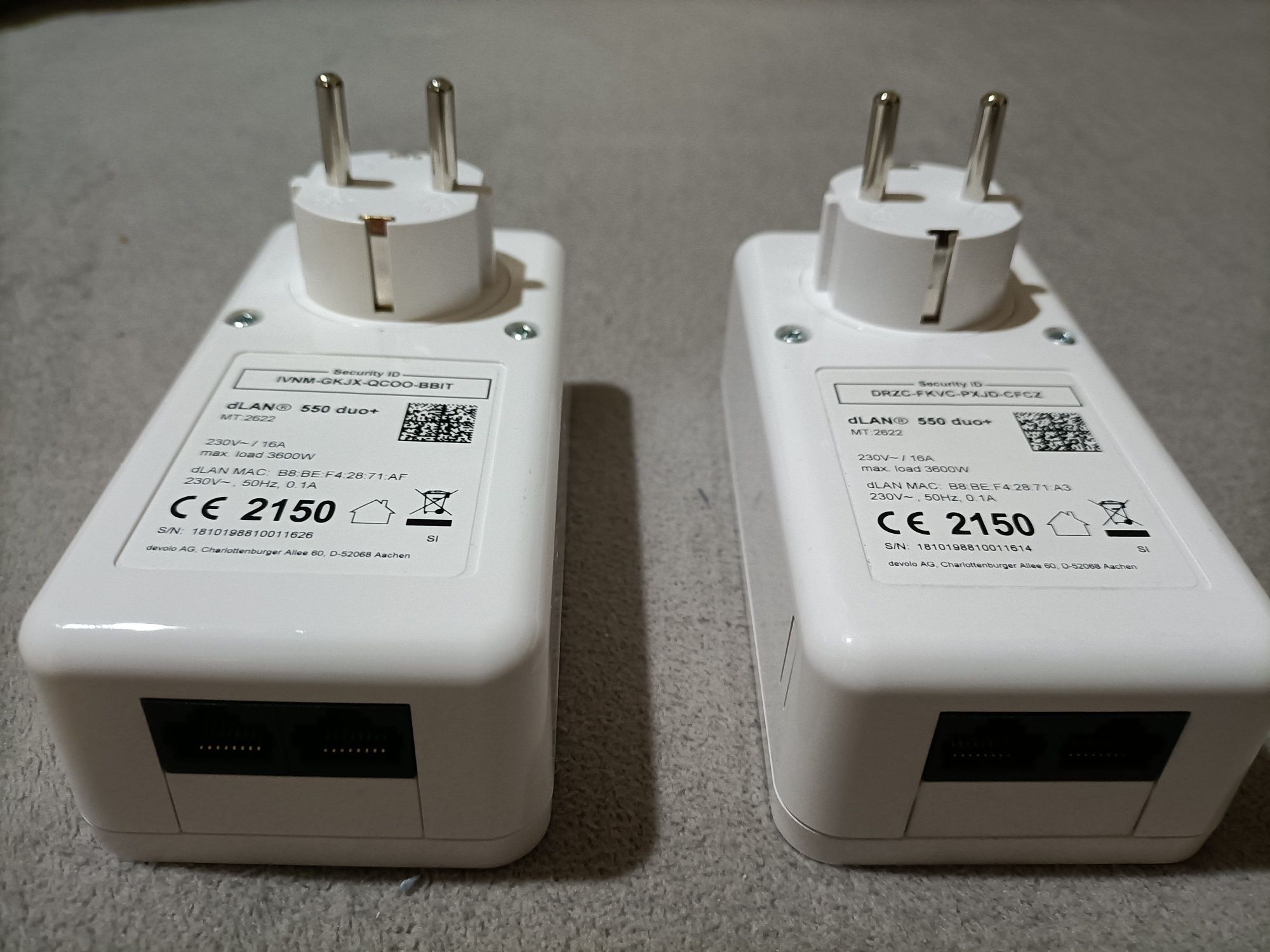 Powerline DEVOLO dLAN 550 duo+