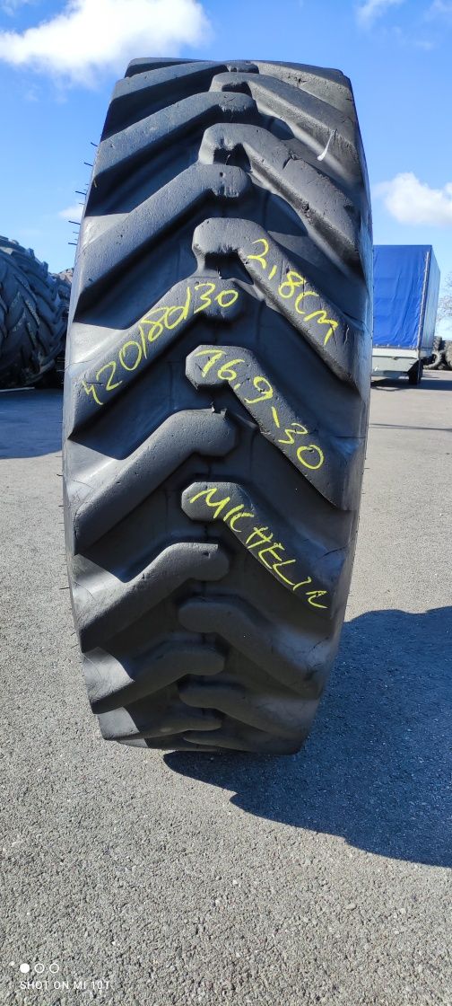 420/80-30  16.9-30 Michelin Power CL  90% bieżnika