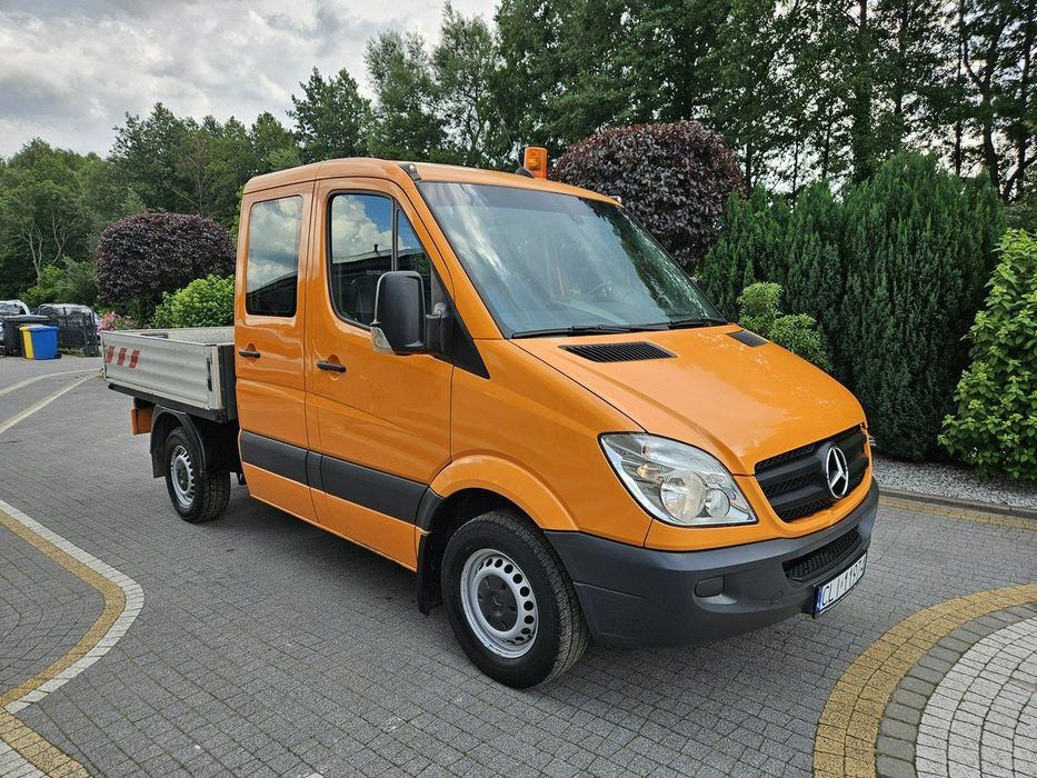 Mercedes-Benz Sprinter  2.2 CDi DOKA / 6 osób / 101 tyś przebiegu / I-właściciel / Brygadówka