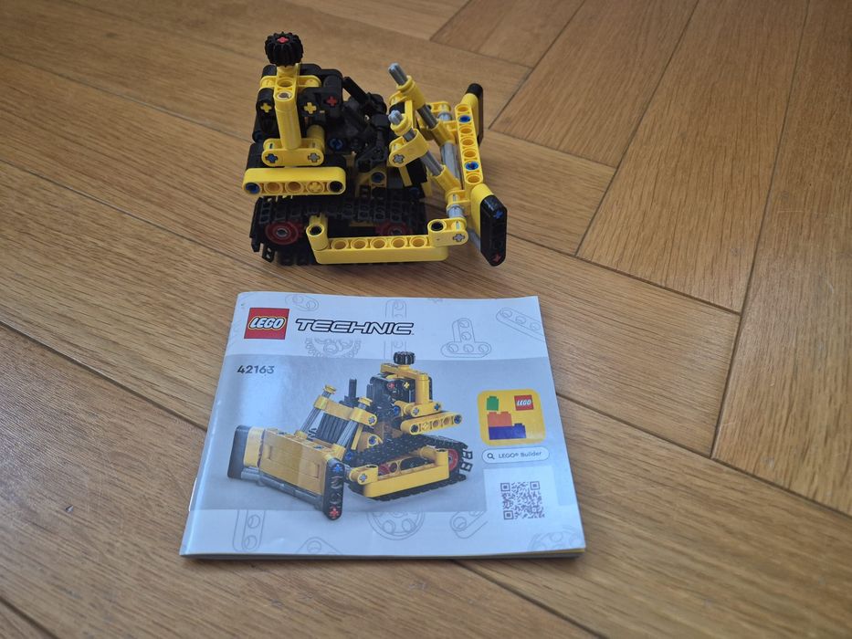 Lego Technics ratrak wywrotka spychacz