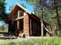 Samodzielna Chata Bieszczady domek na wyłączność las góry jezioro
