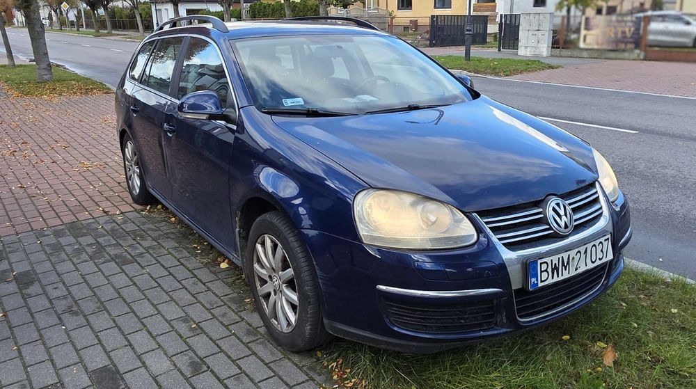 Volkswagen Golf 5 V Kombi Variant 1.6 PB+LPG bogate wyposażenie, hak