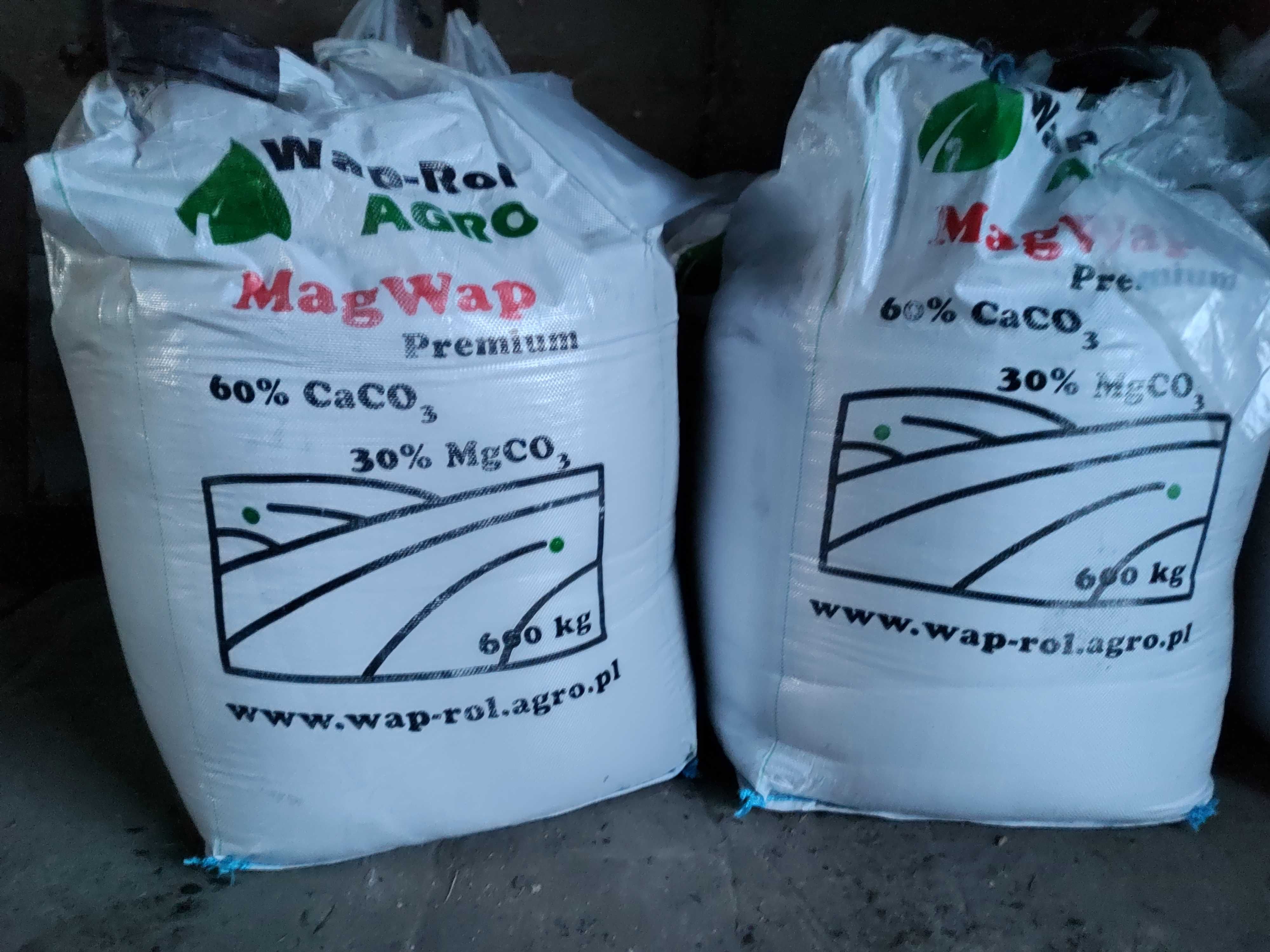 WAPNO MAGNEZOWE Agro Mag Wap premium , big bagi 600 kg. worek 40 kg.