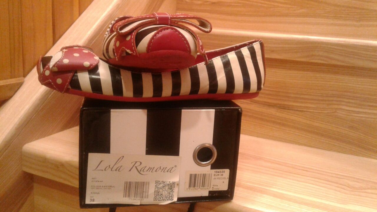 Lola Ramona,Кожаные балетки туфли