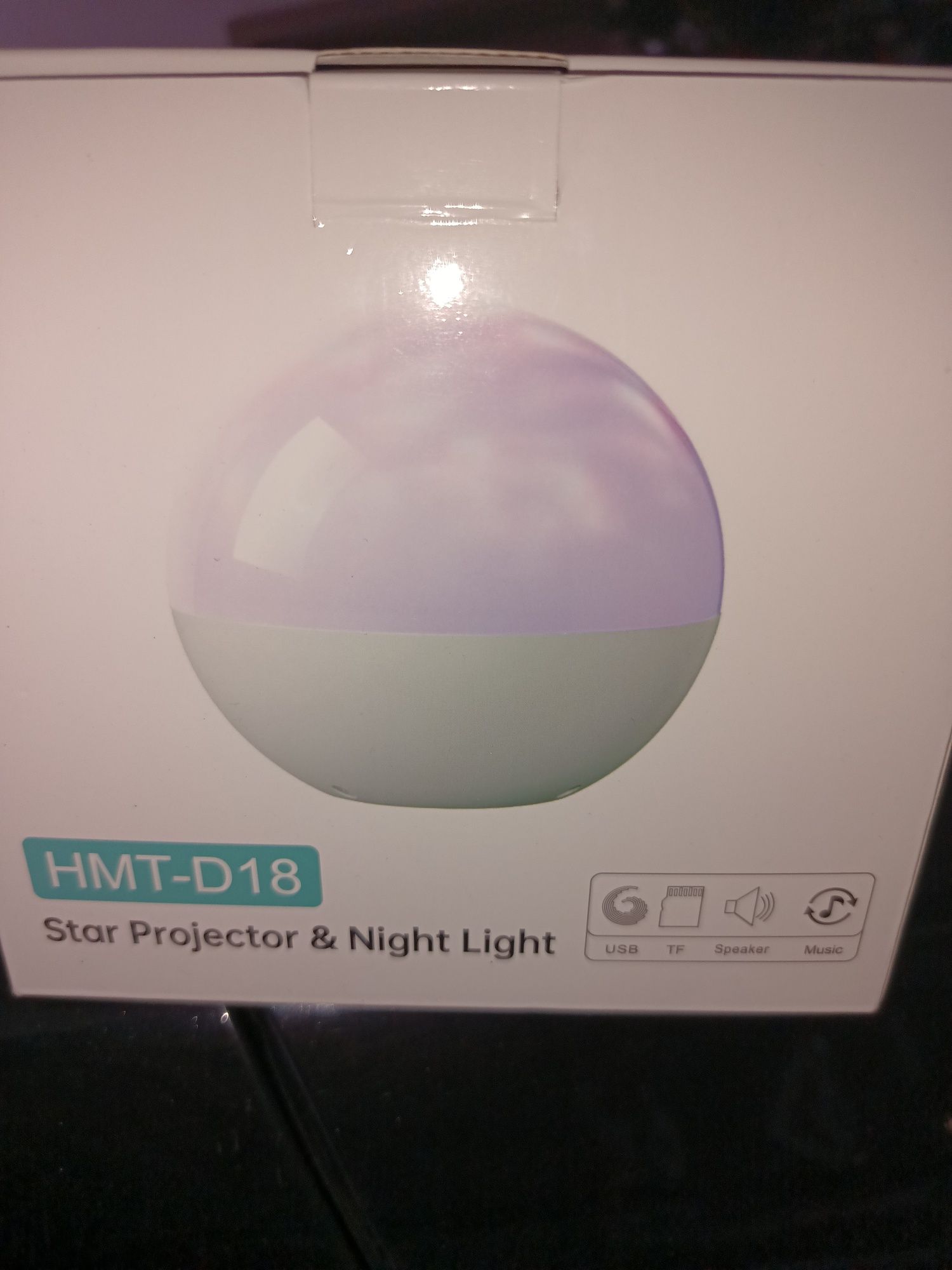 Nowy projektor gwiazd lampka nocna dziecko pokój dziecięcy HMT-D18