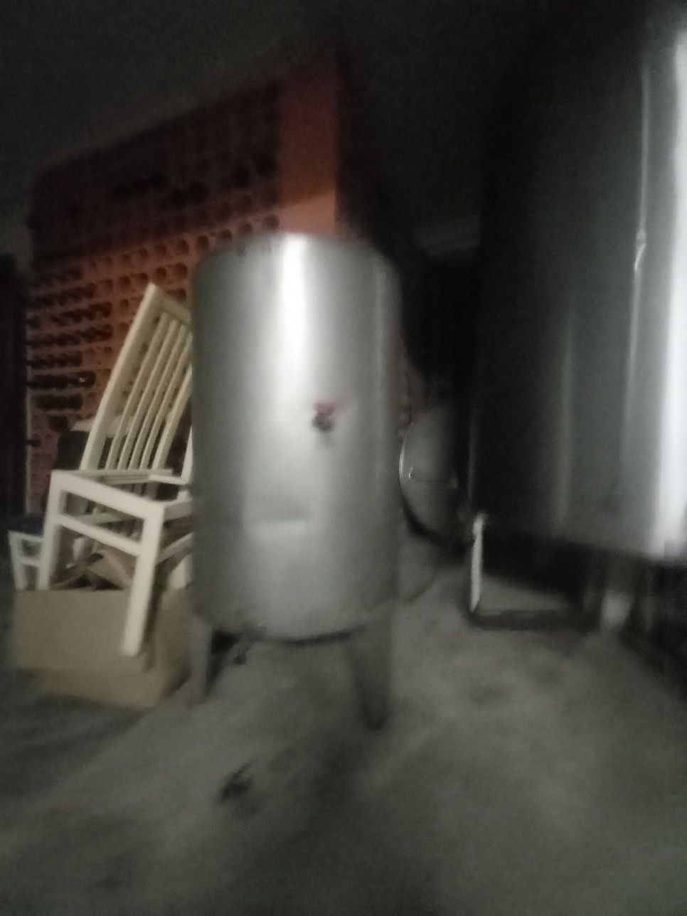 Cubas em inox para armazenamento
