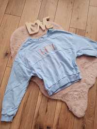 Bluza Livi fason oversize xs baby blue