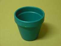 Pequeno vaso de barro